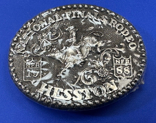 1988 Youth Sized NFR National Finals Rodeo belt buckle