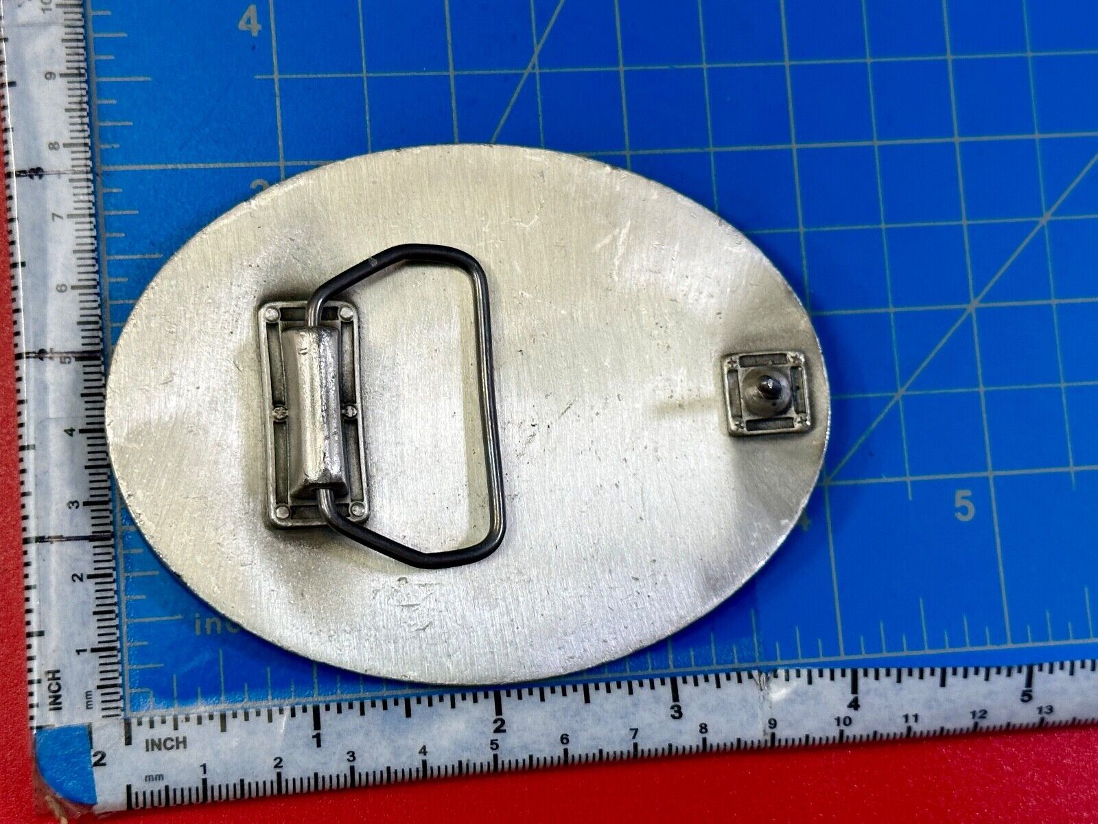 vintage Ground probe Company promo Advertising belt buckle