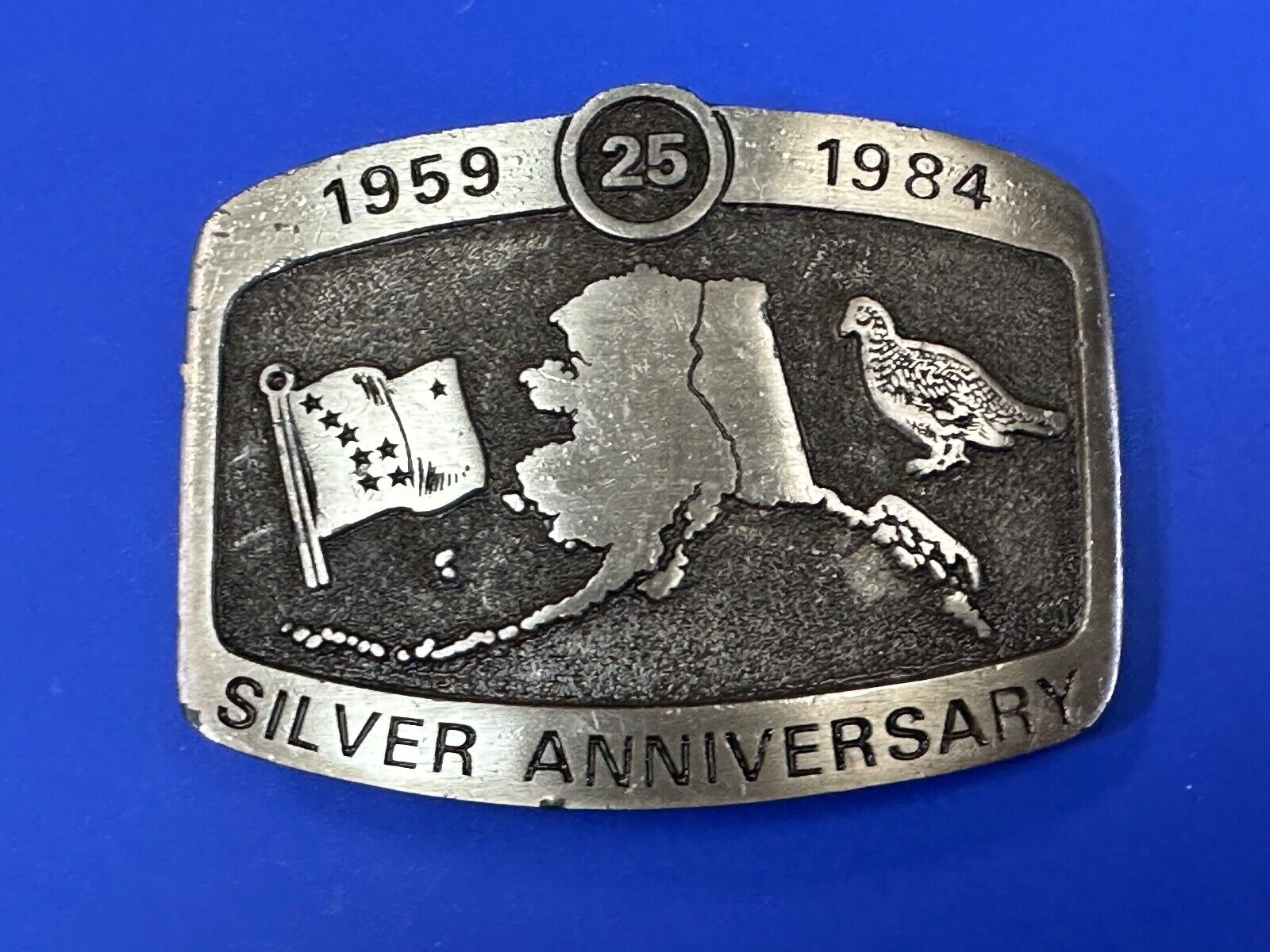 Alaska 1959 - 1984 25 Years of Statehood Silver Anniversary 1st Edition by Eldon
