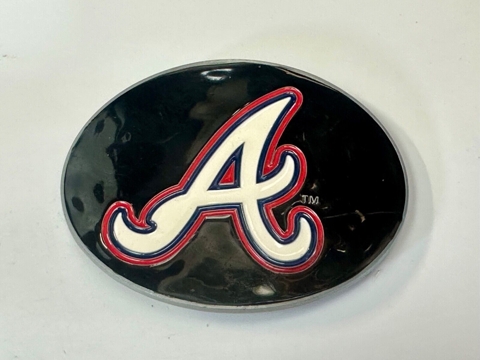 Atlanta Braves Baseball Team Emblem  Mlbp 2011 Belt Buckle By Siskiyou Sports