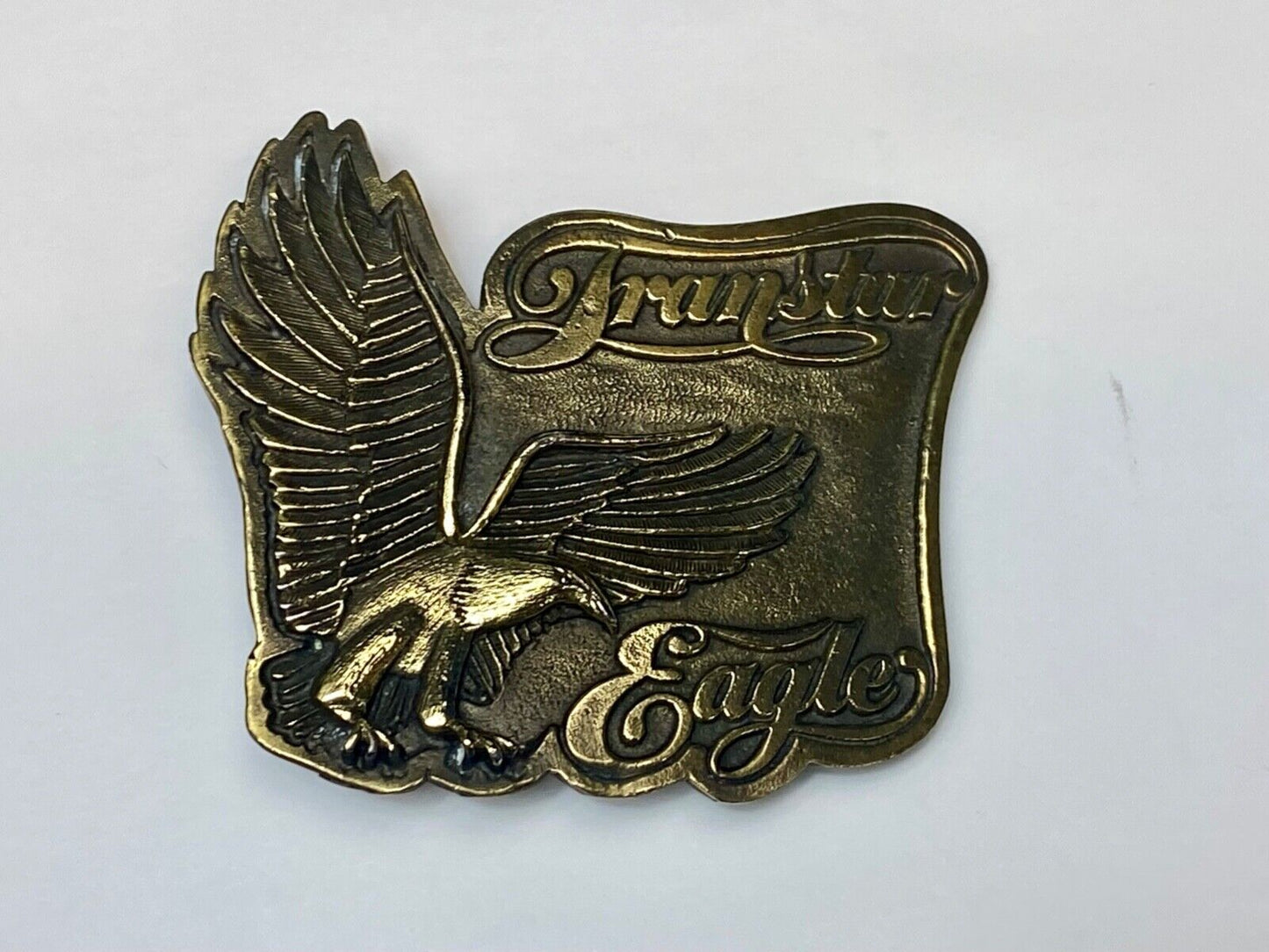 Vintage IH International Harvester Belt Buckle 4070 Transtar scout Binder Eagle