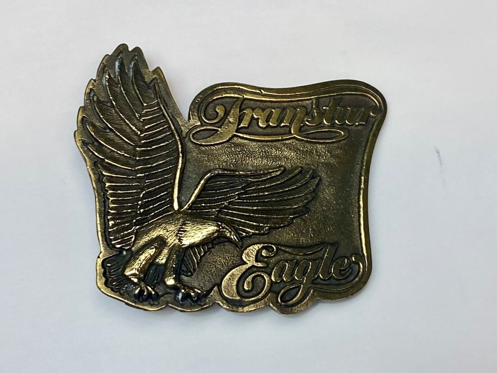 Vintage IH International Harvester Belt Buckle 4070 Transtar scout Binder Eagle