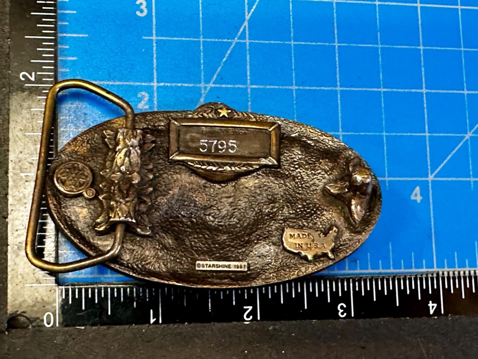 United States of America Constitutional Bicentennial Commemorative Belt Buckle