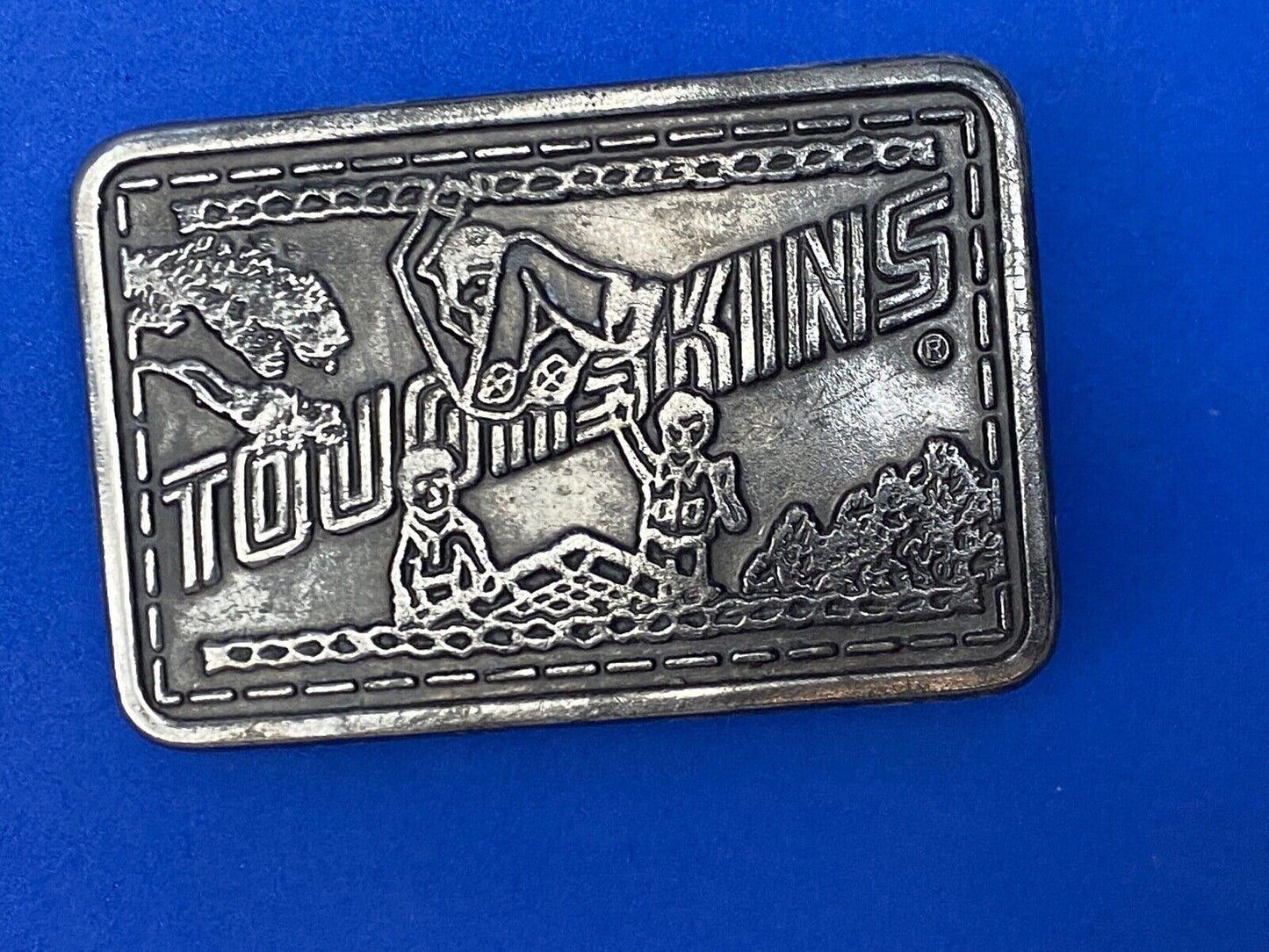 Unknown To Me! Touomskins Metal Rectangular Belt Buckle