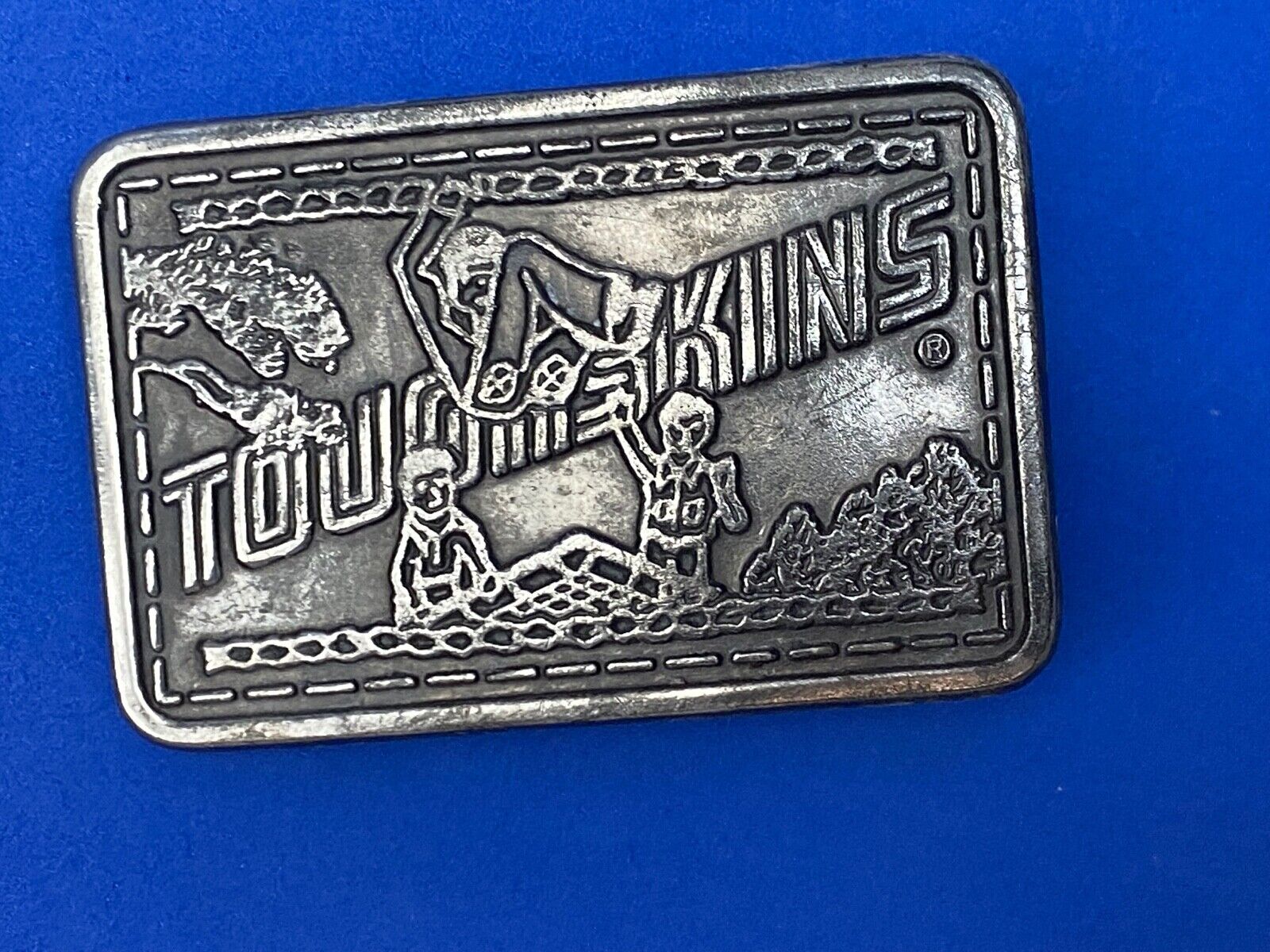 Unknown To Me! Touomskins Metal Rectangular Belt Buckle