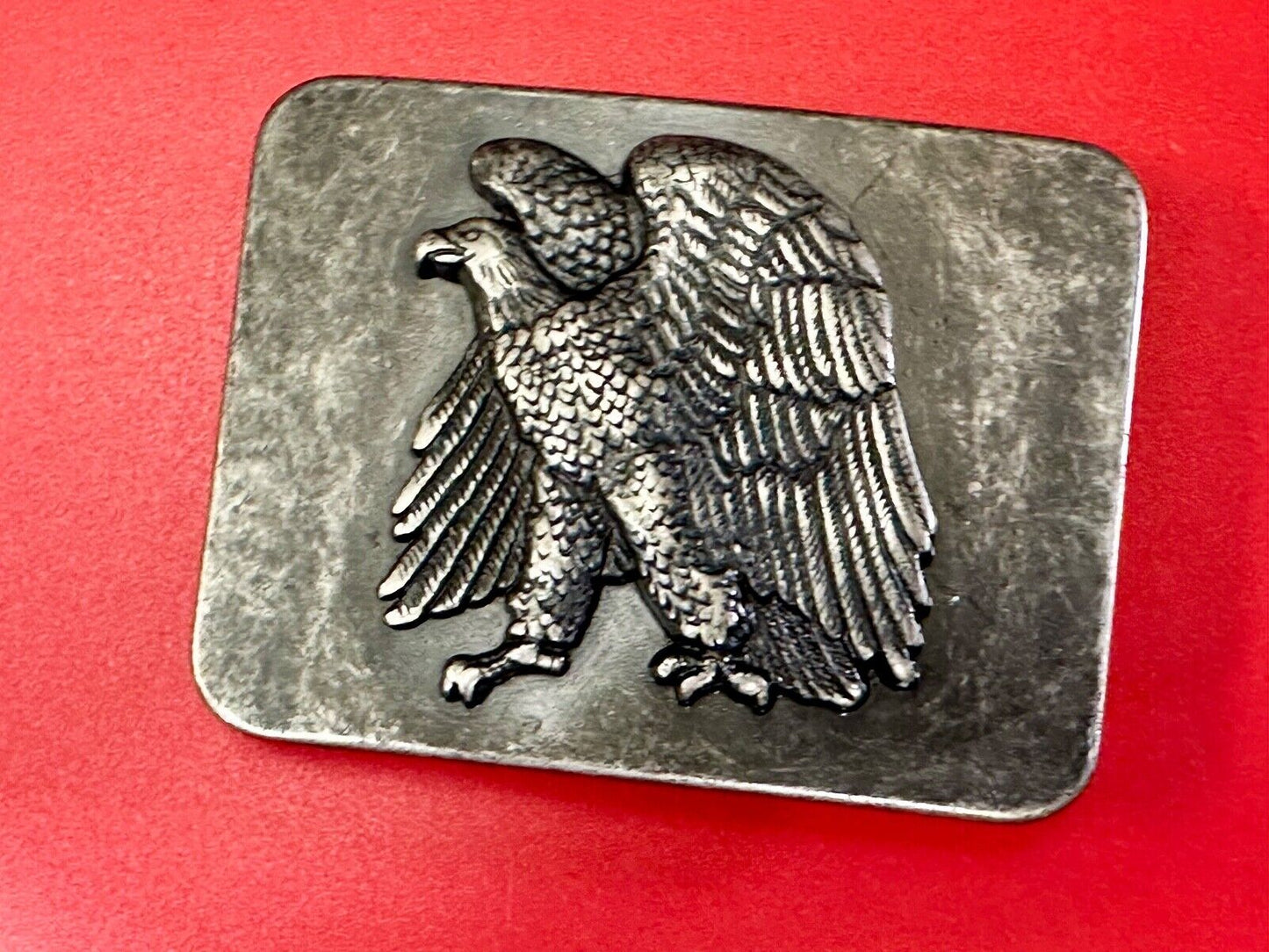 American Eagle - ready to fight! Patriotic USA belt buckle