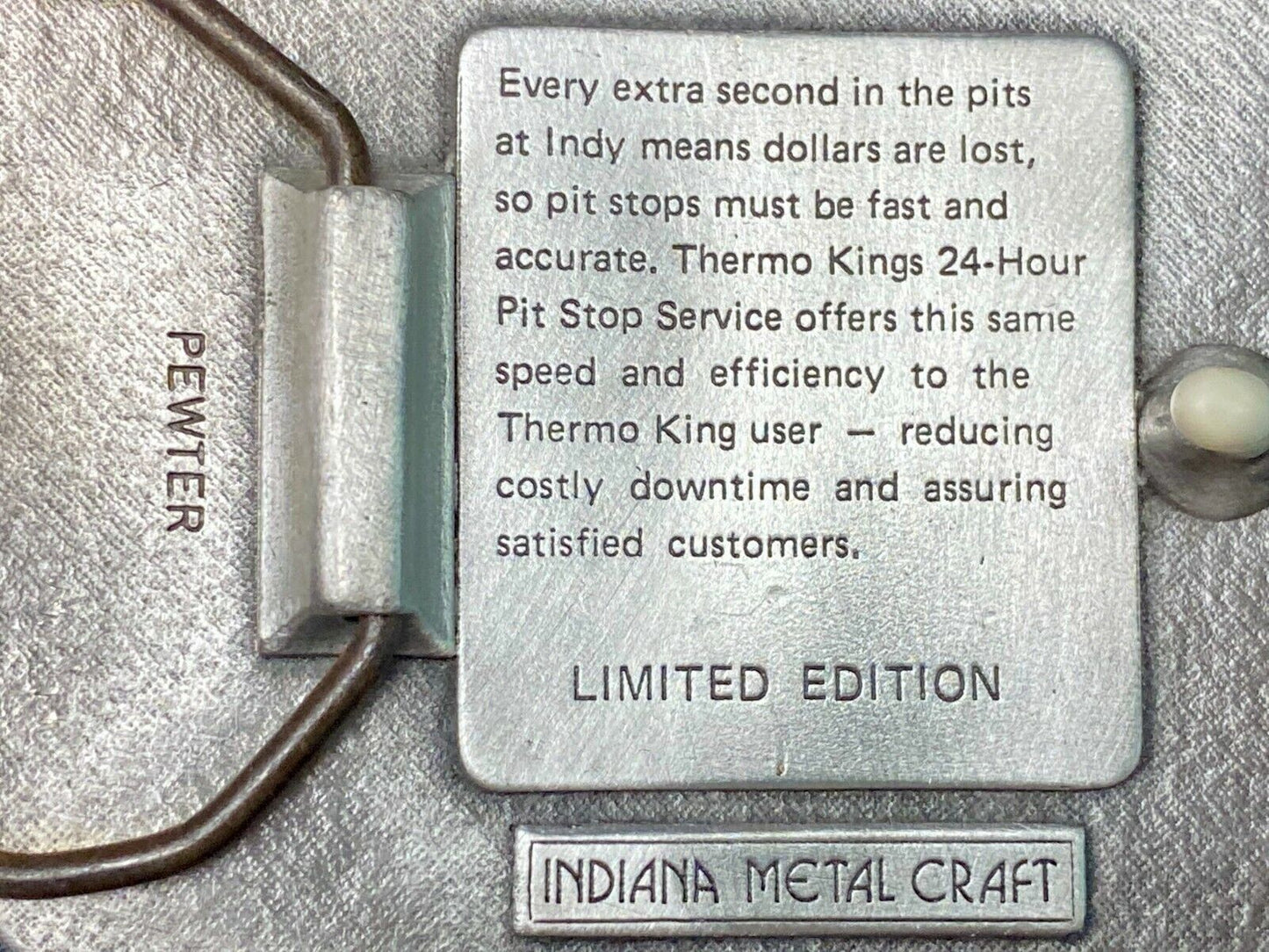 Tk Thermo King Factory Authorized 24 Hour Pit Stop Mobile Services Belt Buckle