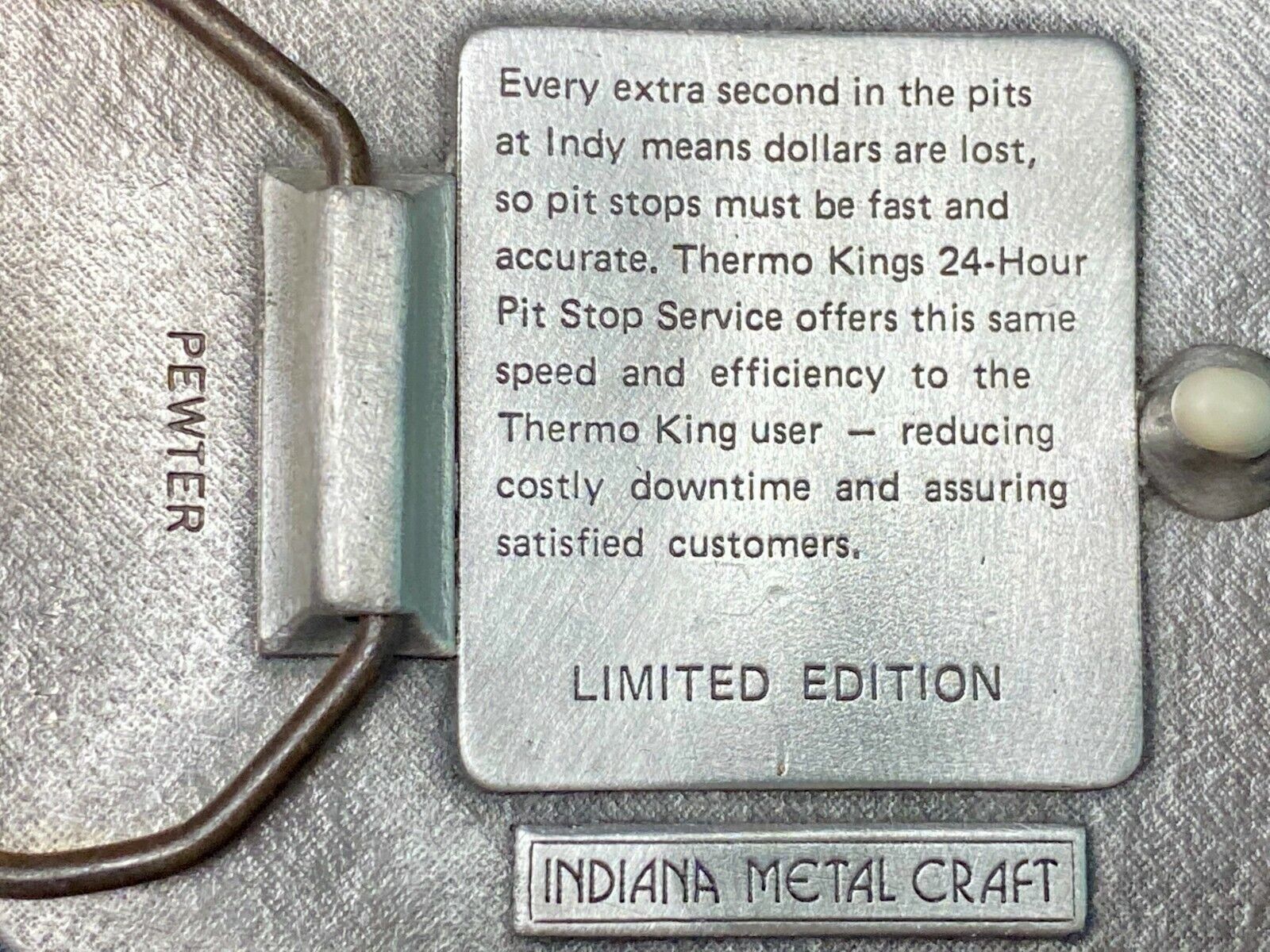 Tk Thermo King Factory Authorized 24 Hour Pit Stop Mobile Services Belt Buckle