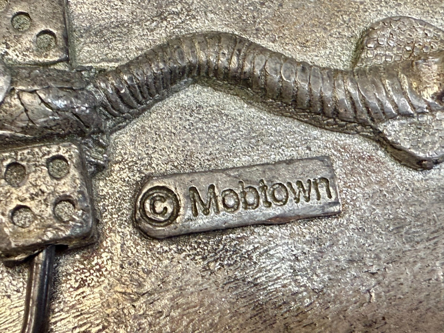 United Kingdom Union Jack UK British Britain Flag Vintage Mobtown Belt Buckle