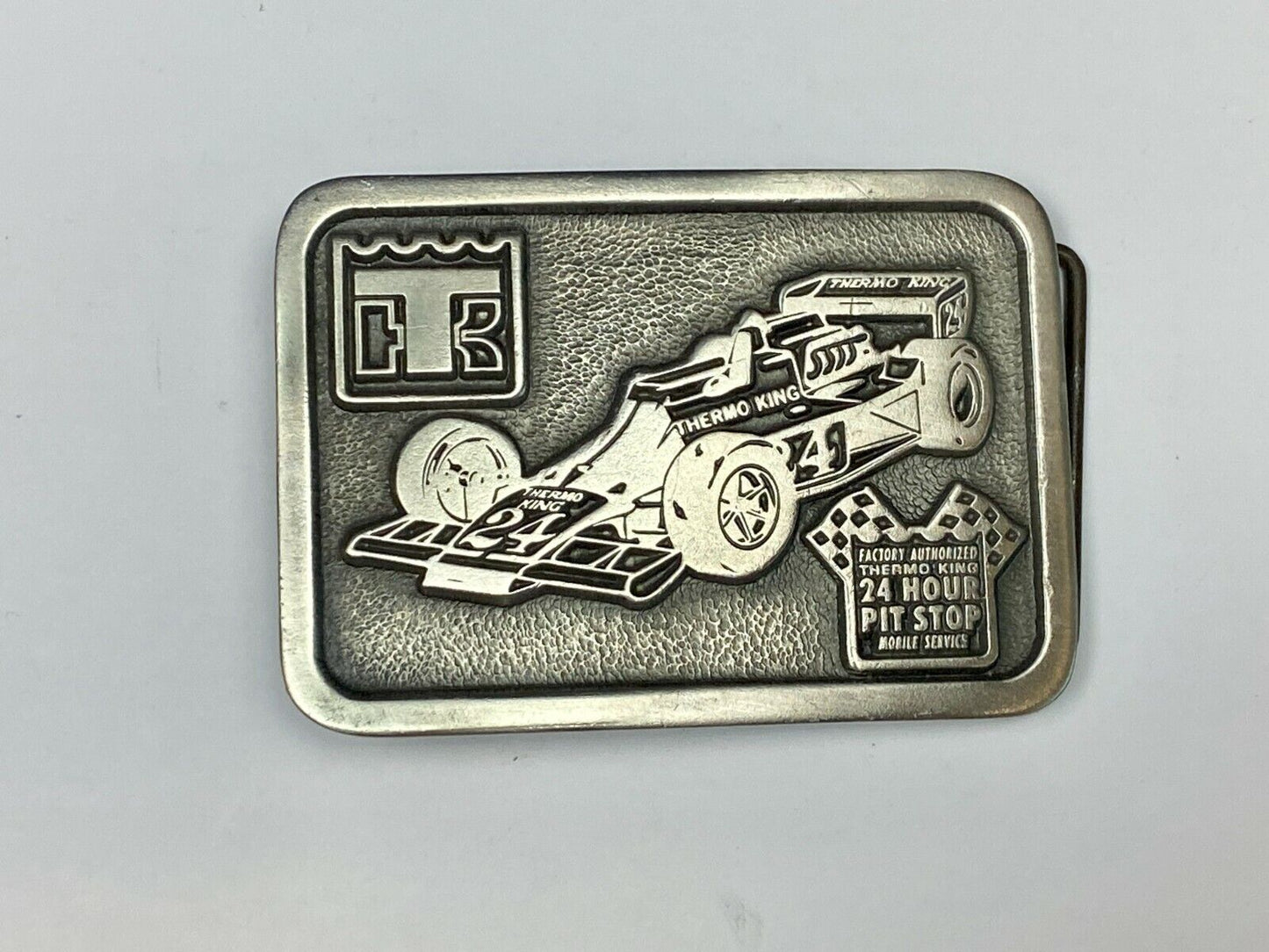 Tk Thermo King Factory Authorized 24 Hour Pit Stop Mobile Services Belt Buckle