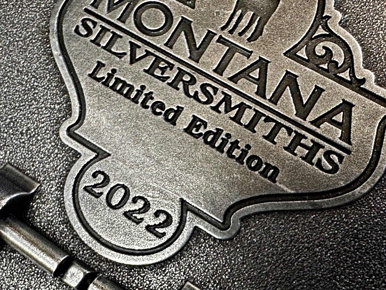 2022 Pendleton Whisky Let'er Buck Montana Silversmith Rodeo Cowboys Belt Buckle