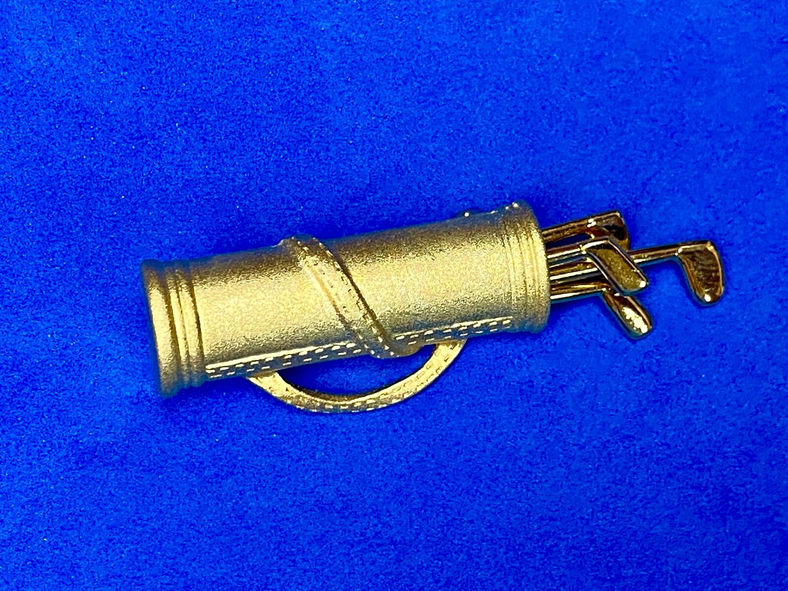  Vintage Golf Clubs Caddy Brooch Pin Ladies Jewelry Signed Tara