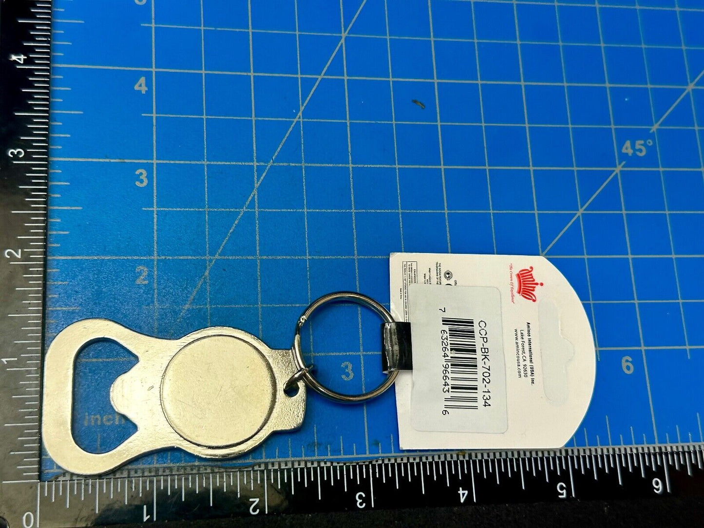 University of Wyoming Cowboys Bottle Opener Keychain Key Ring by Aminco