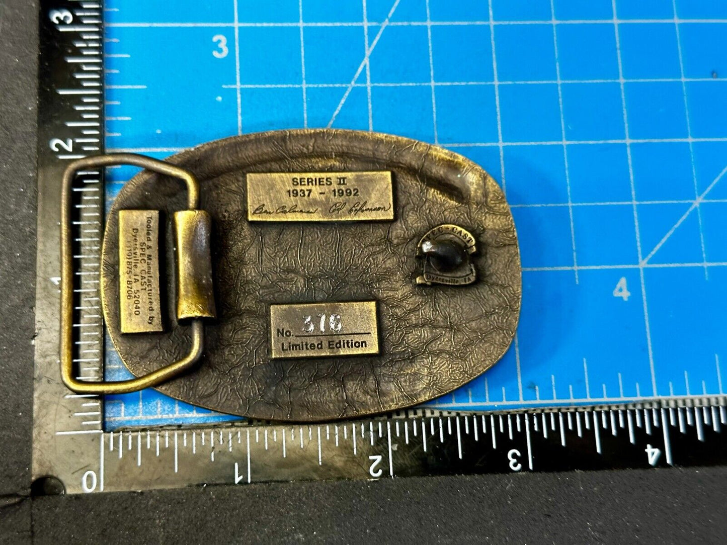 TISCO 55 Years -  All Makes Parts NOS  Tractor Implement Supply Belt Buckle