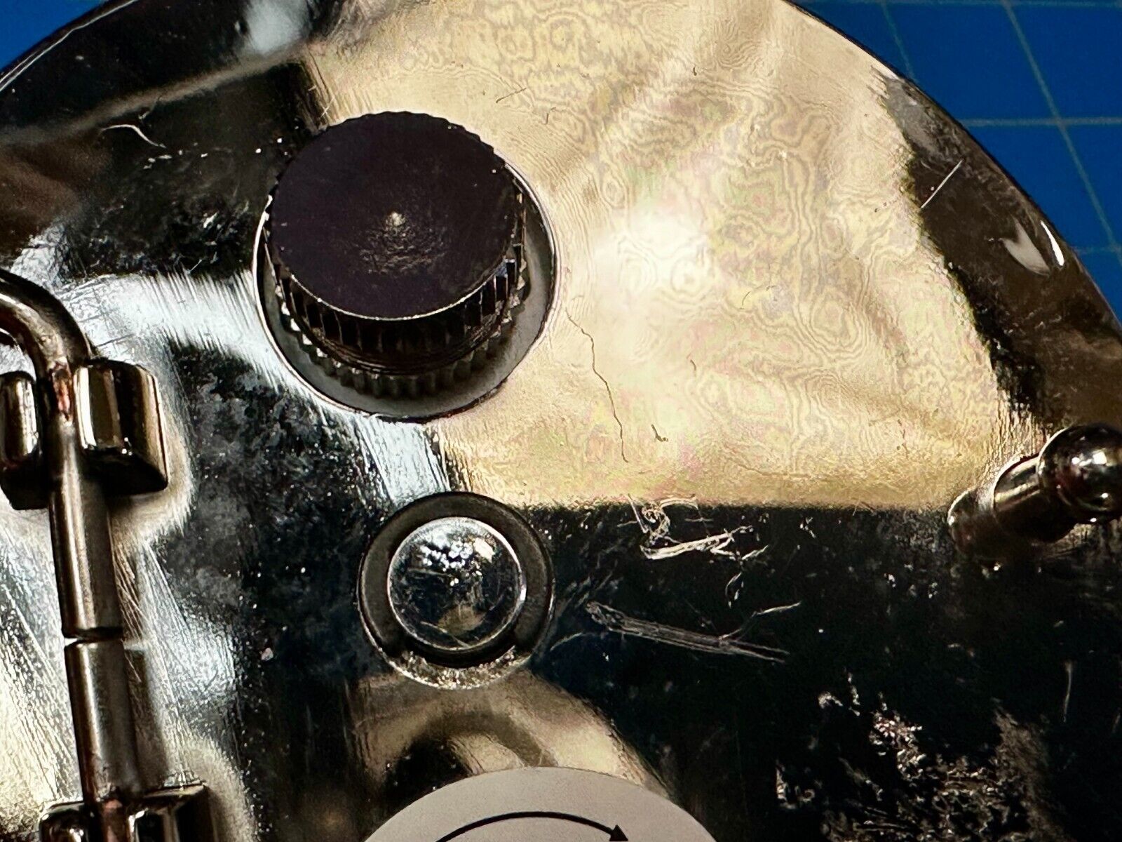 Tiger Lion's Head Figural Silver Tone Silver Color Belt Buckle - No batteries
