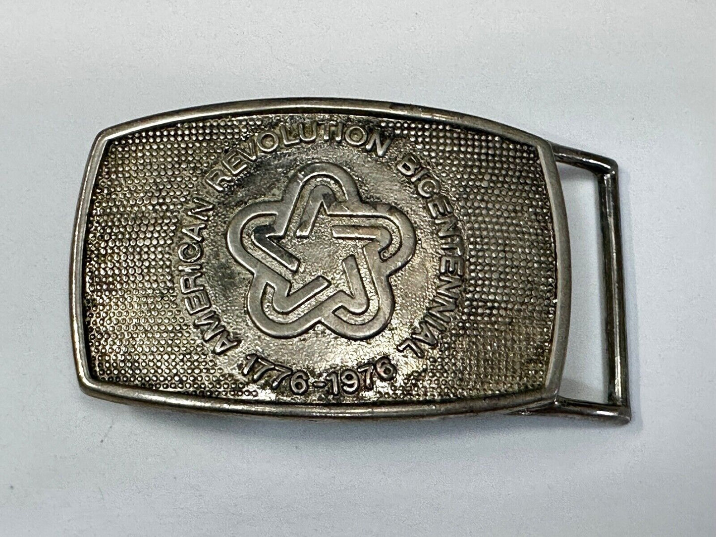 American Revolution Patriotic Bicentennial 200 Year Celebration Belt Buckle