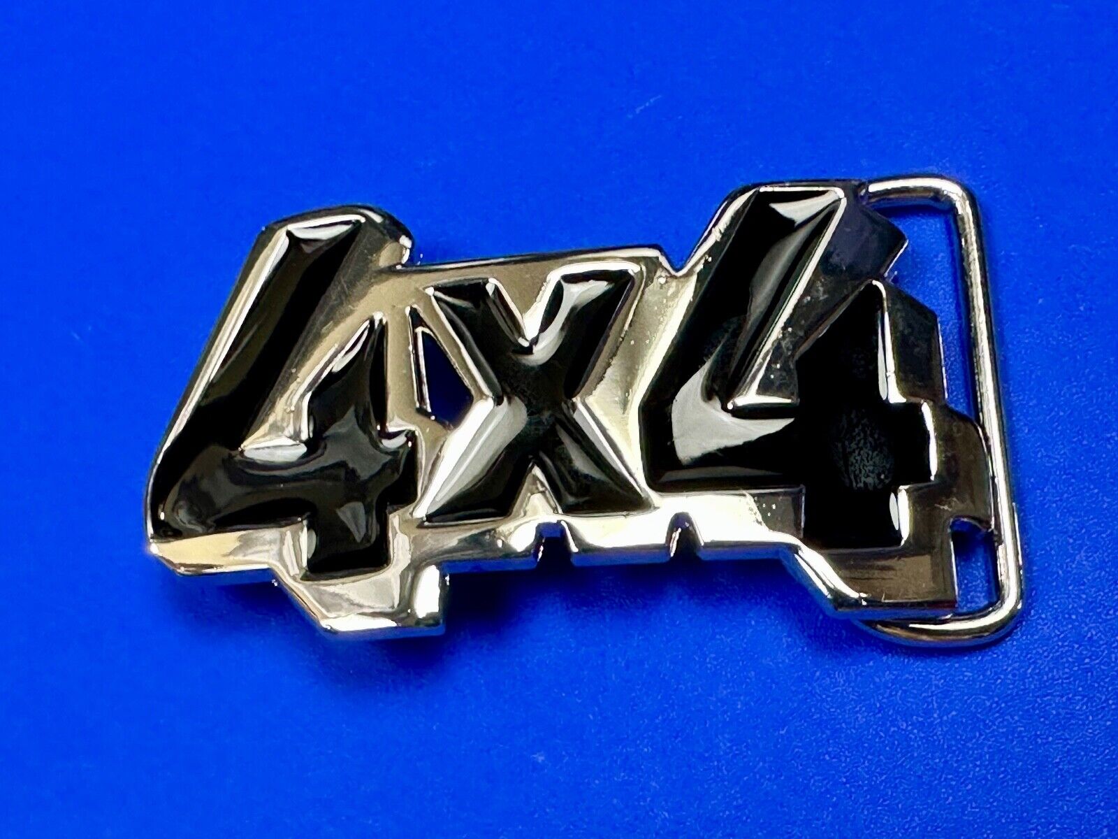 4x4 Four By Truck Drive Gear block letters jeep pickup cutout belt buckle