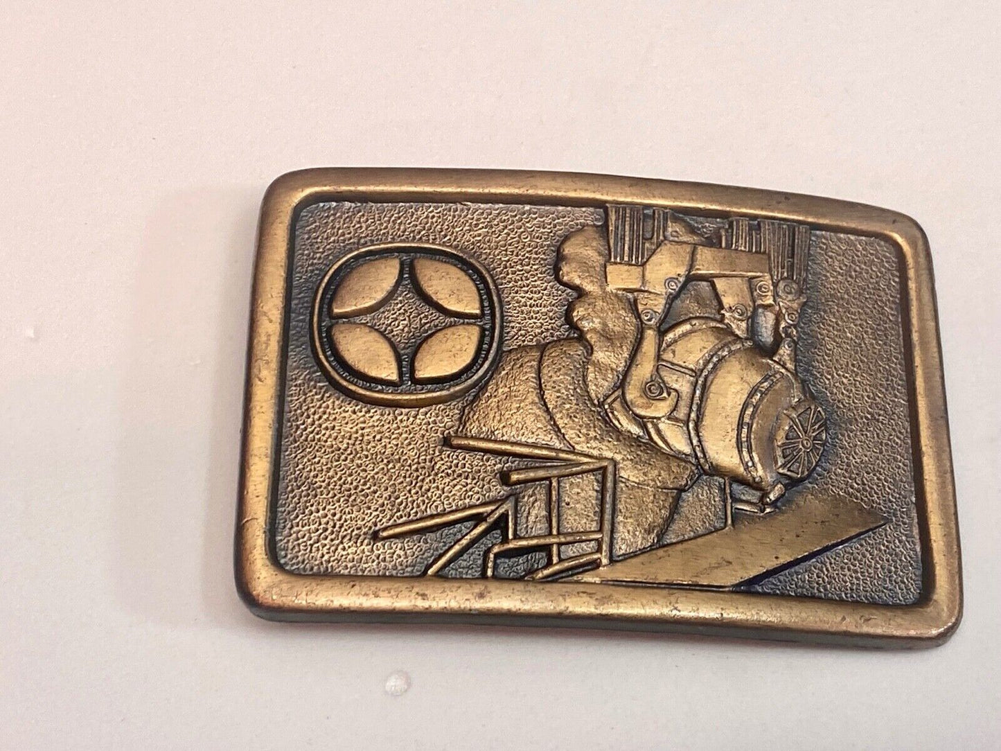 Vintage Mining Equipment - Inland Topps Diner  Semco Belt Buckle 