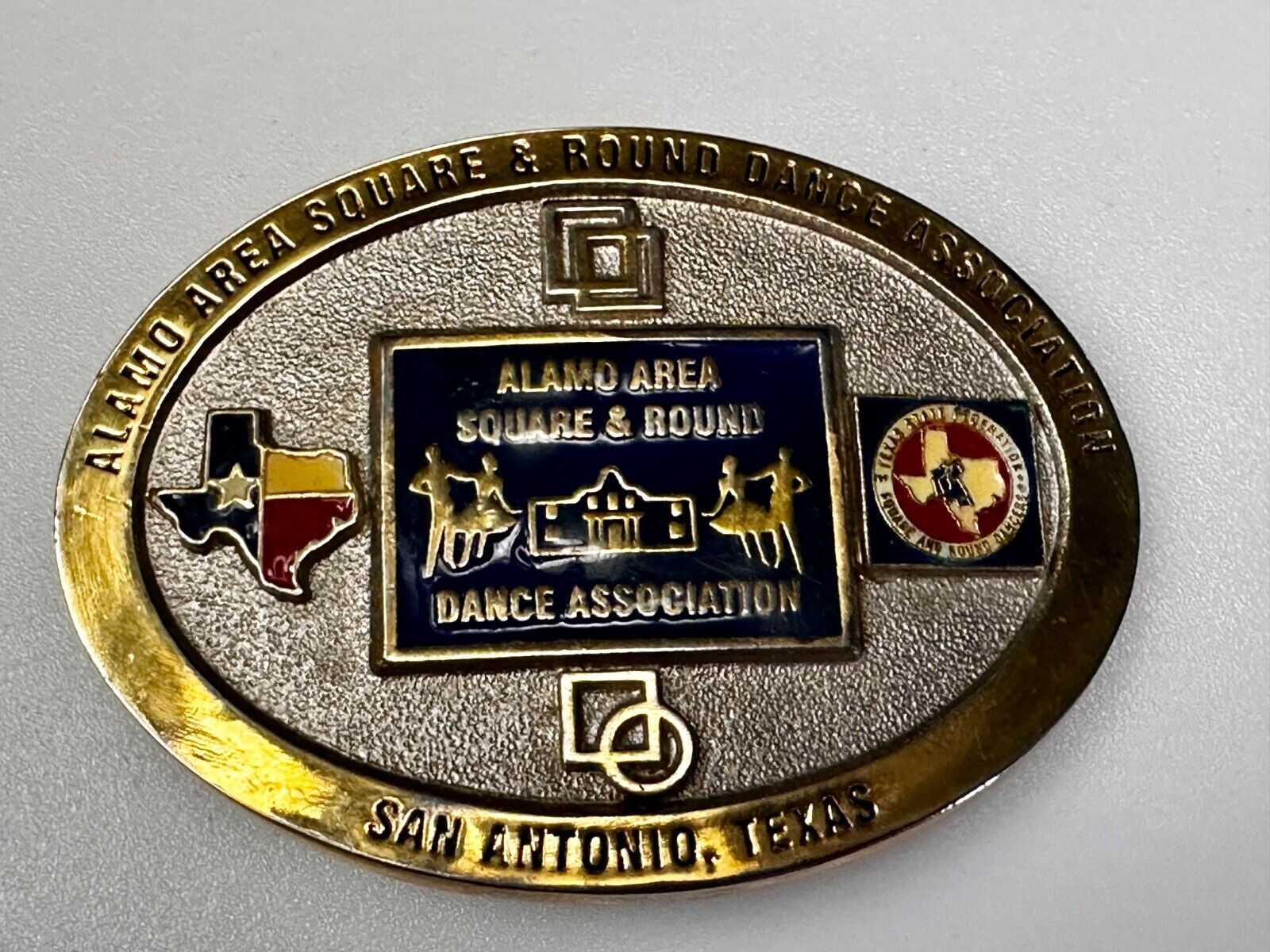 Belt Buckle square-dance