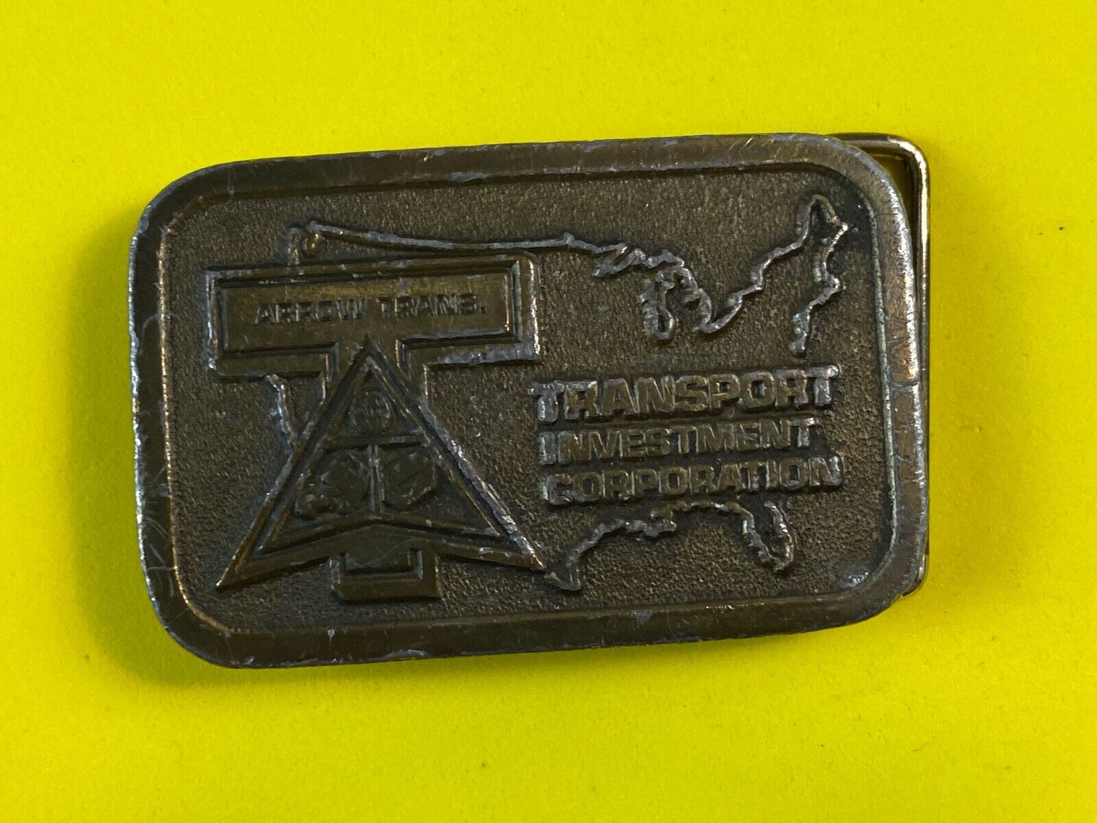 Arrow Transport investment corp. belt buckle by hitline