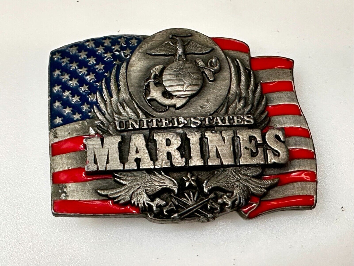 United States Marines Patriotic Usa The Few Proud American Military Belt Buckle