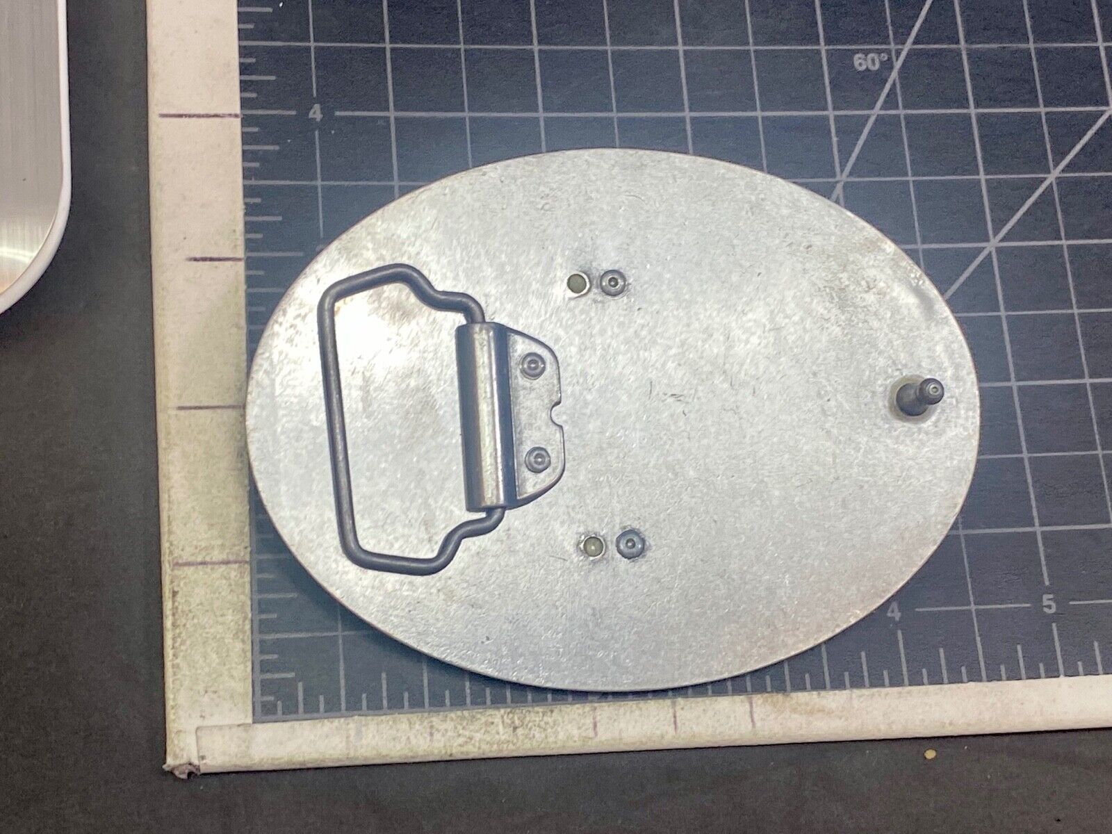 Vintage Bottle Opener Belt Buckle - Bottom's Up - Quench Your Thirst