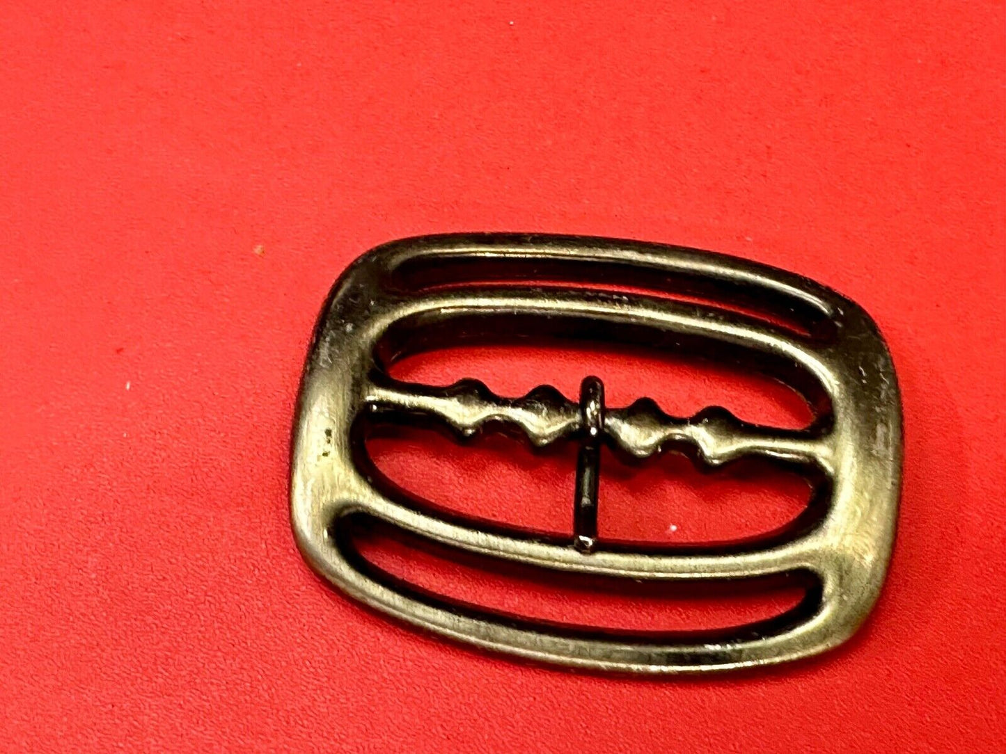 unique small brass tone replacement SMALL belt buckle