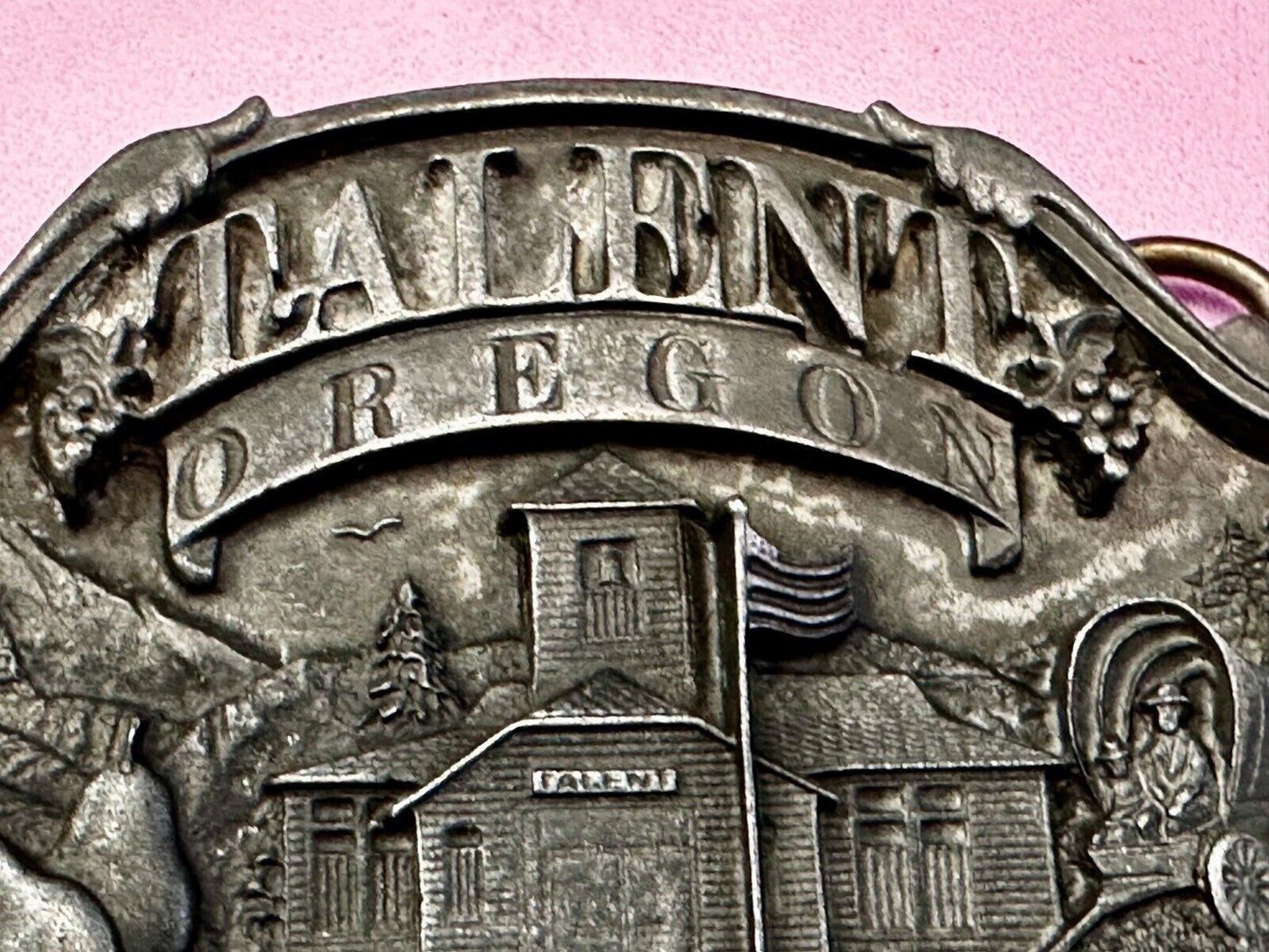Talent Oregon Centennial Celebration 1910-2010 Commemorative Belt Buckle