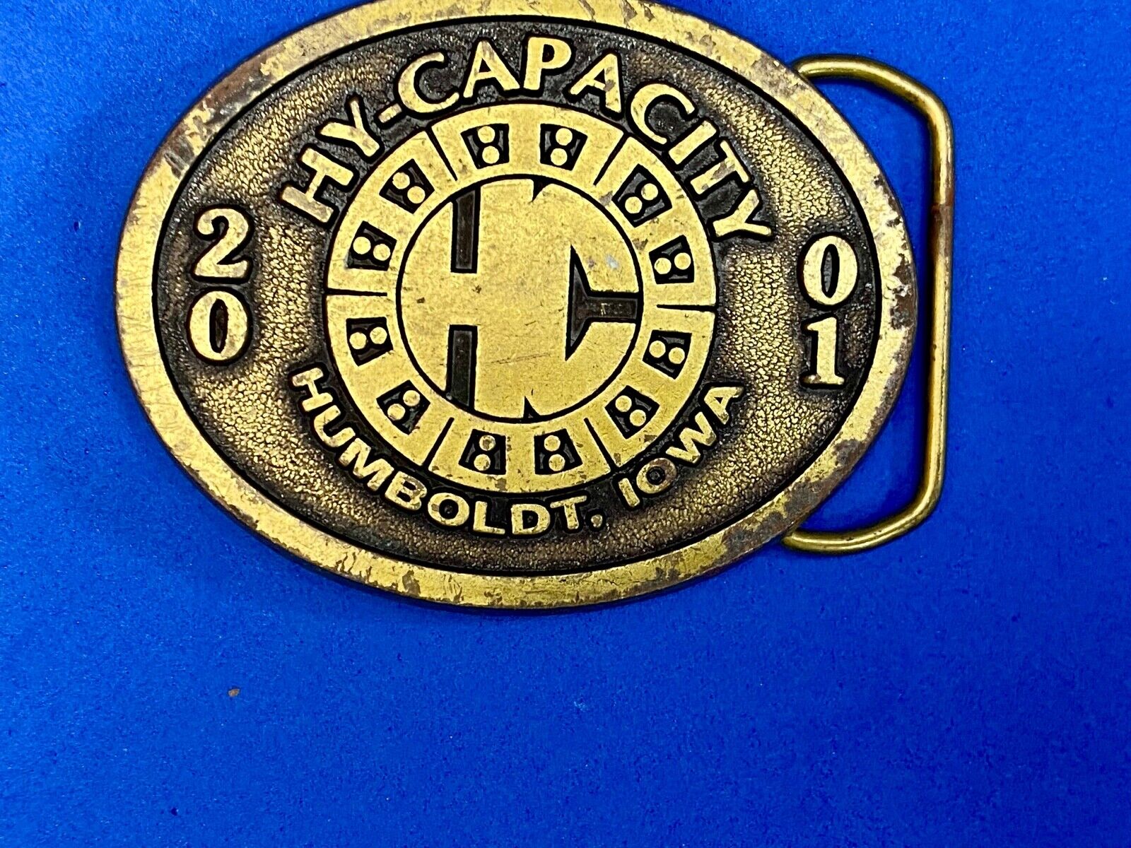2001 Hy-Capacity Tractor Farming Agriculture Parts Limited Edition Belt Buckle 