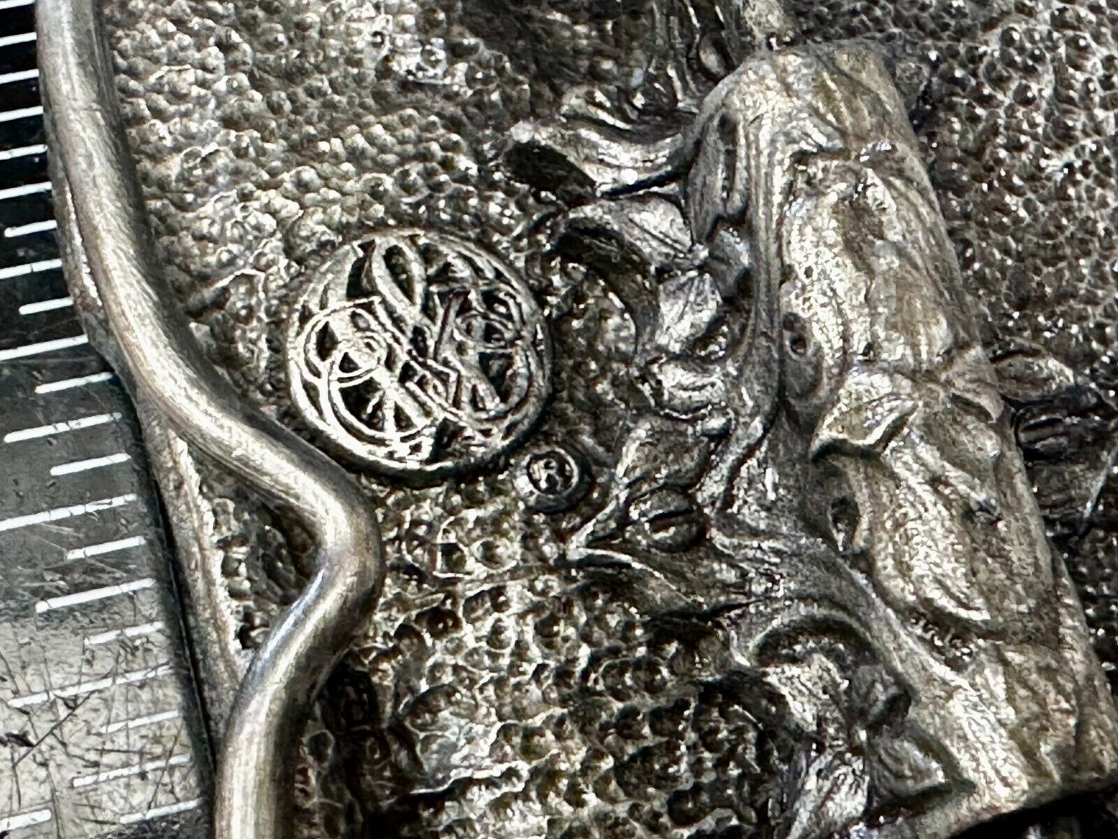 America The Beautiful USA Majestic Scenery -  1983 Bergamot Belt Buckle -O-L38