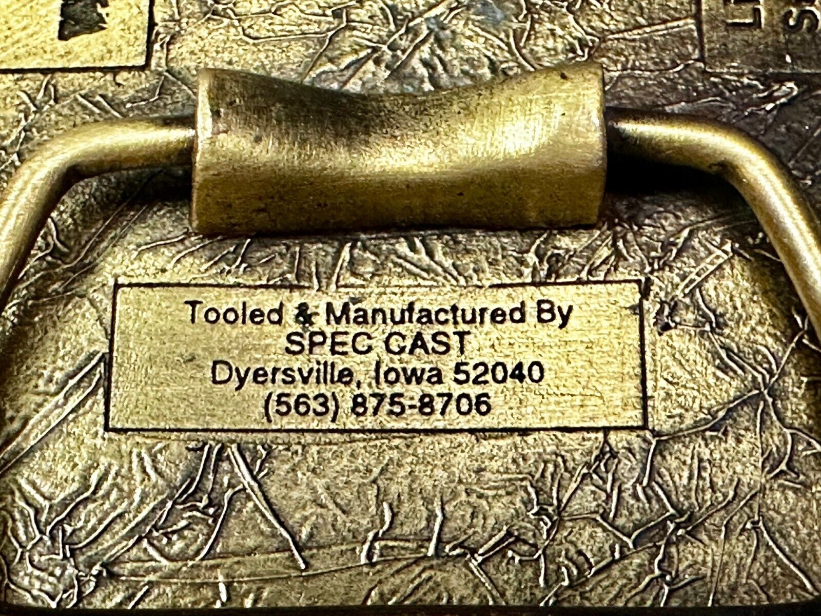 65 Years TISCO 2002 Tractor Implement Supply company NOS Belt Buckle
