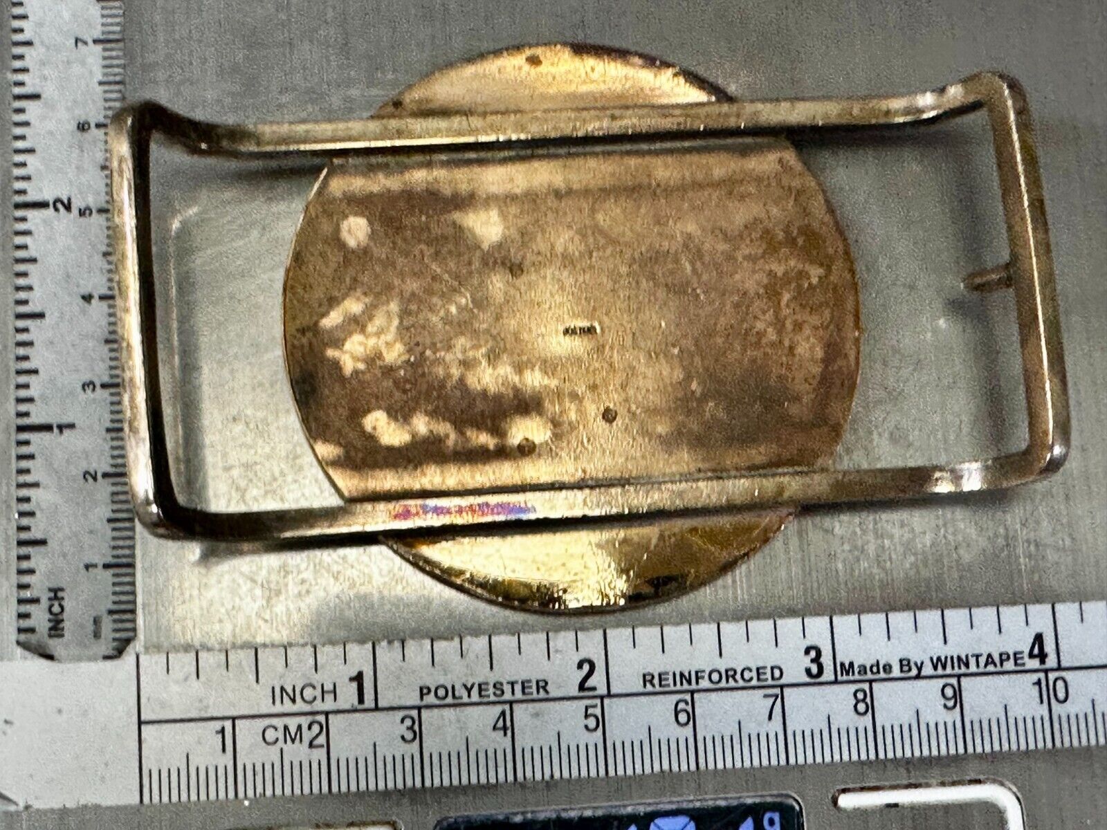 TXI Oil Rig Drilling Construction Company Vintage Belt Buckle by Jostens