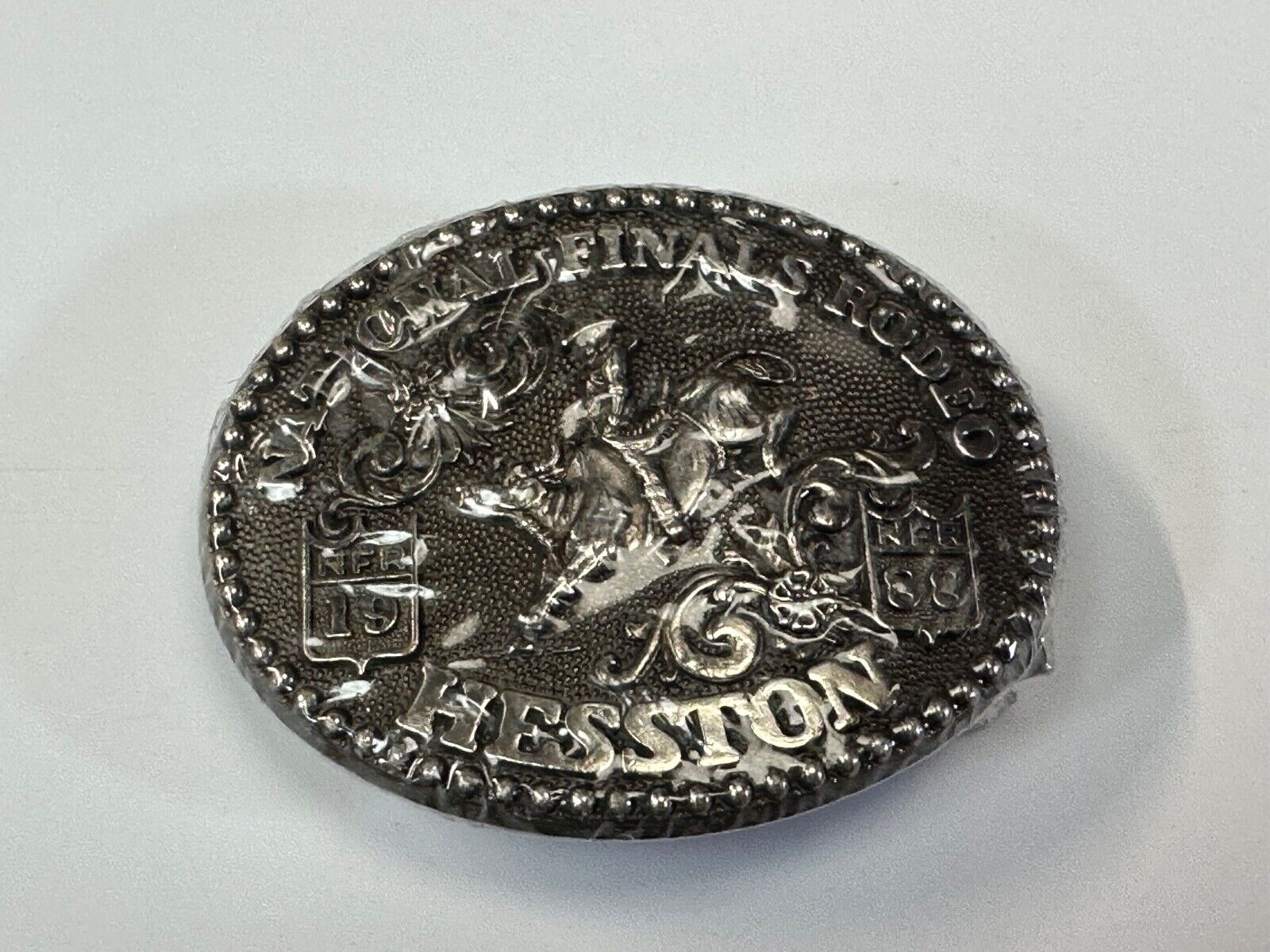 1988 Youth Sized NFR National Finals Rodeo belt buckle