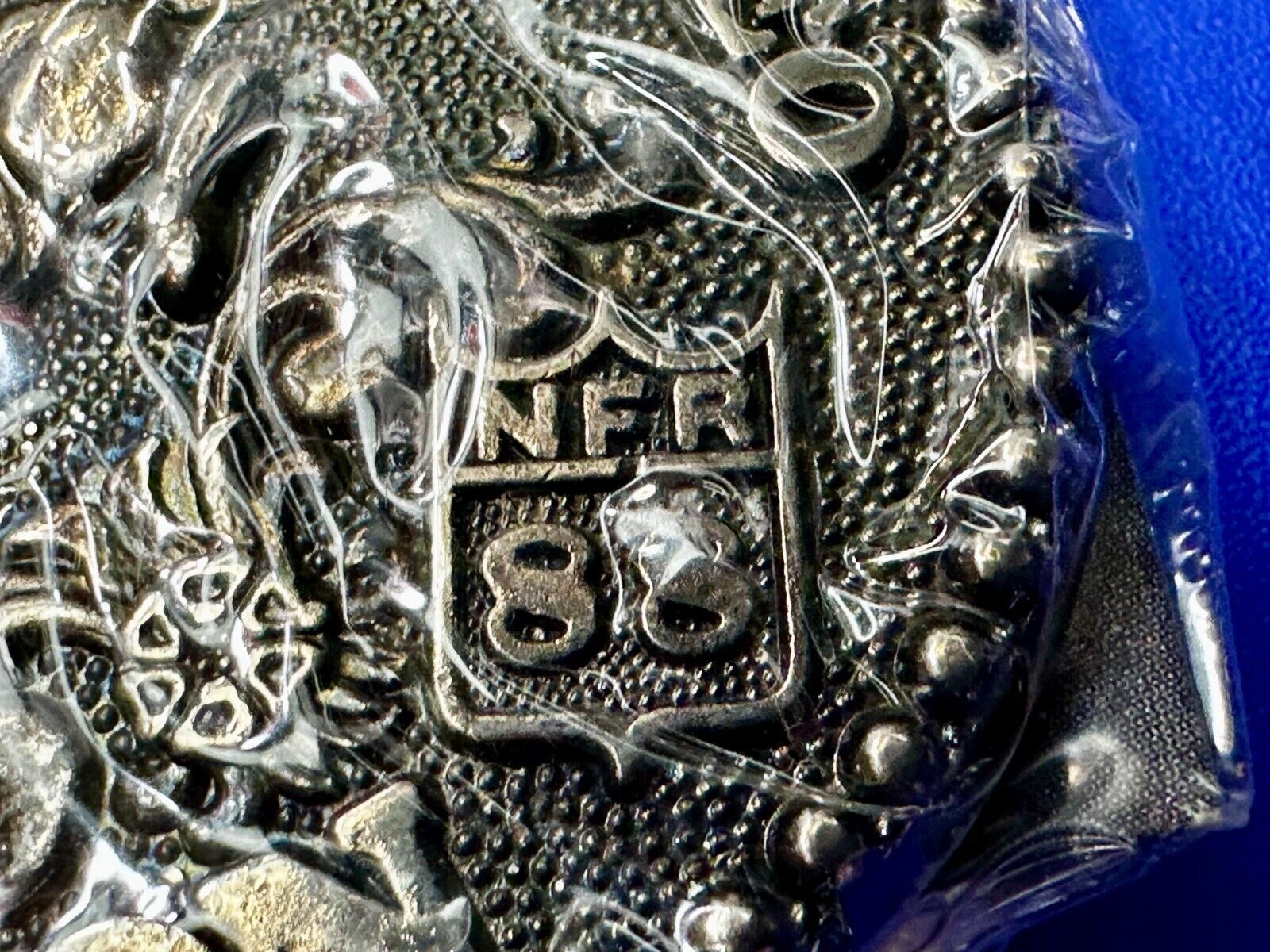 1988 Hesston National Finals Rodeo NFR Cowboys Youth Size NOS Belt Buckle