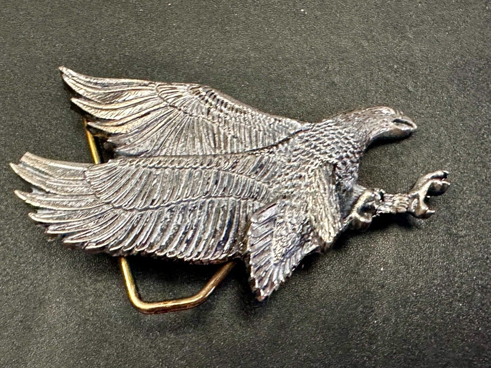 Majestic Flying Eagle Cutout Vintage 1979  - The Great American Belt Buckle #506