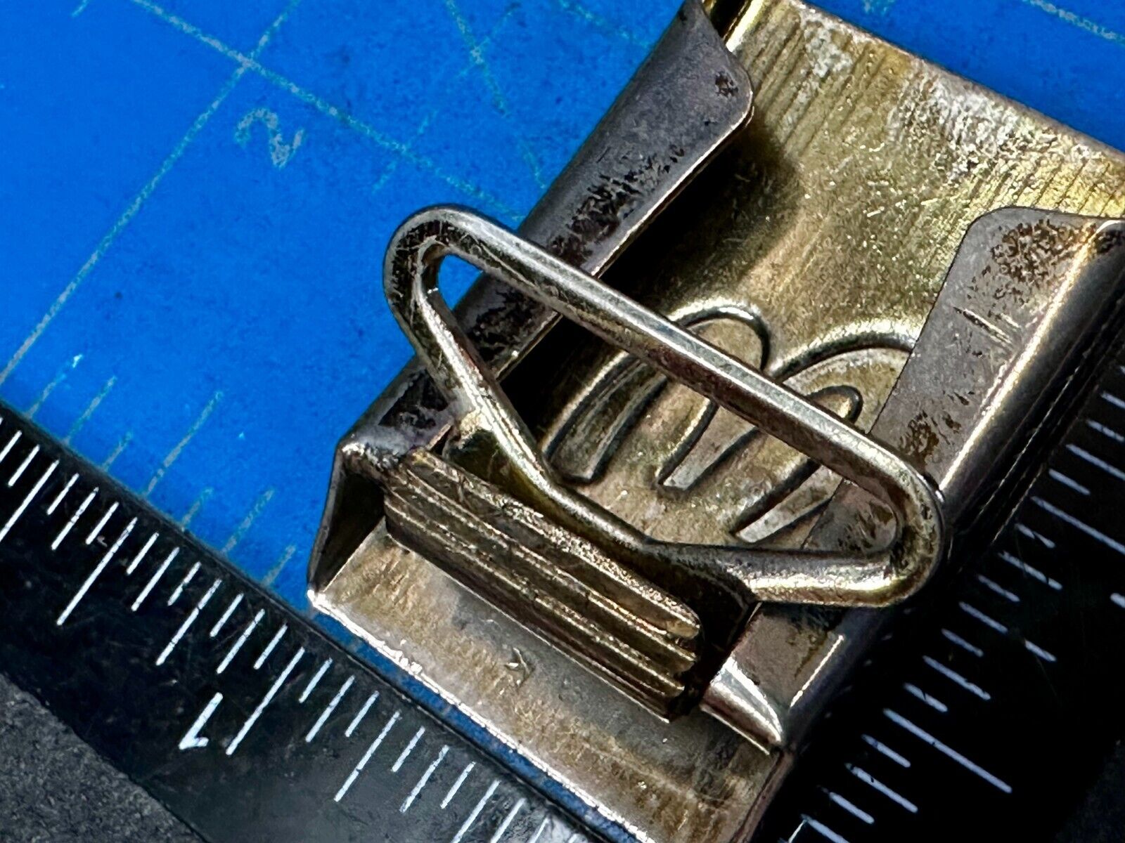 Antique Letter Monogram Initial E Art Deco Style Belt Buckle