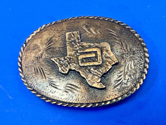 Abbott Laboratories Austin Texas Hospital Products Division 1980's belt buckle