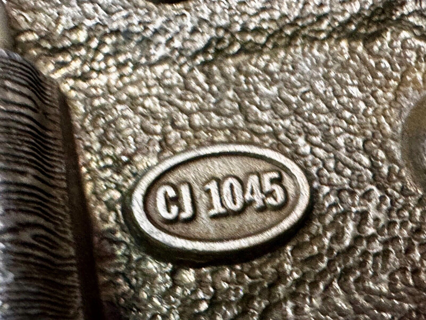 Train Rail Road Durango & Silverton Narrow Gauge C+J Vintage 1980s  Belt Buckle