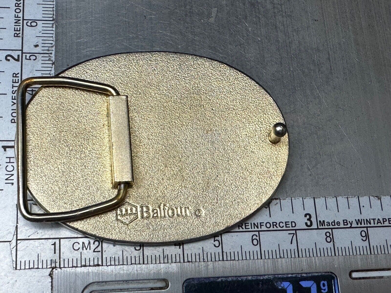 ABC Bowling Trophy Beautiful Sports Award Modern Western Belt Buckle by Balfour
