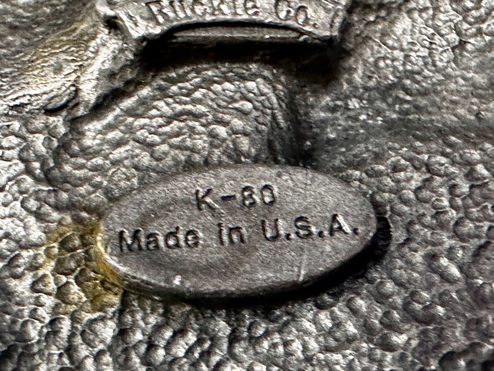 The Wild Horse Commemorative Vintage 1988 Siskiyou Belt Buckle K-80