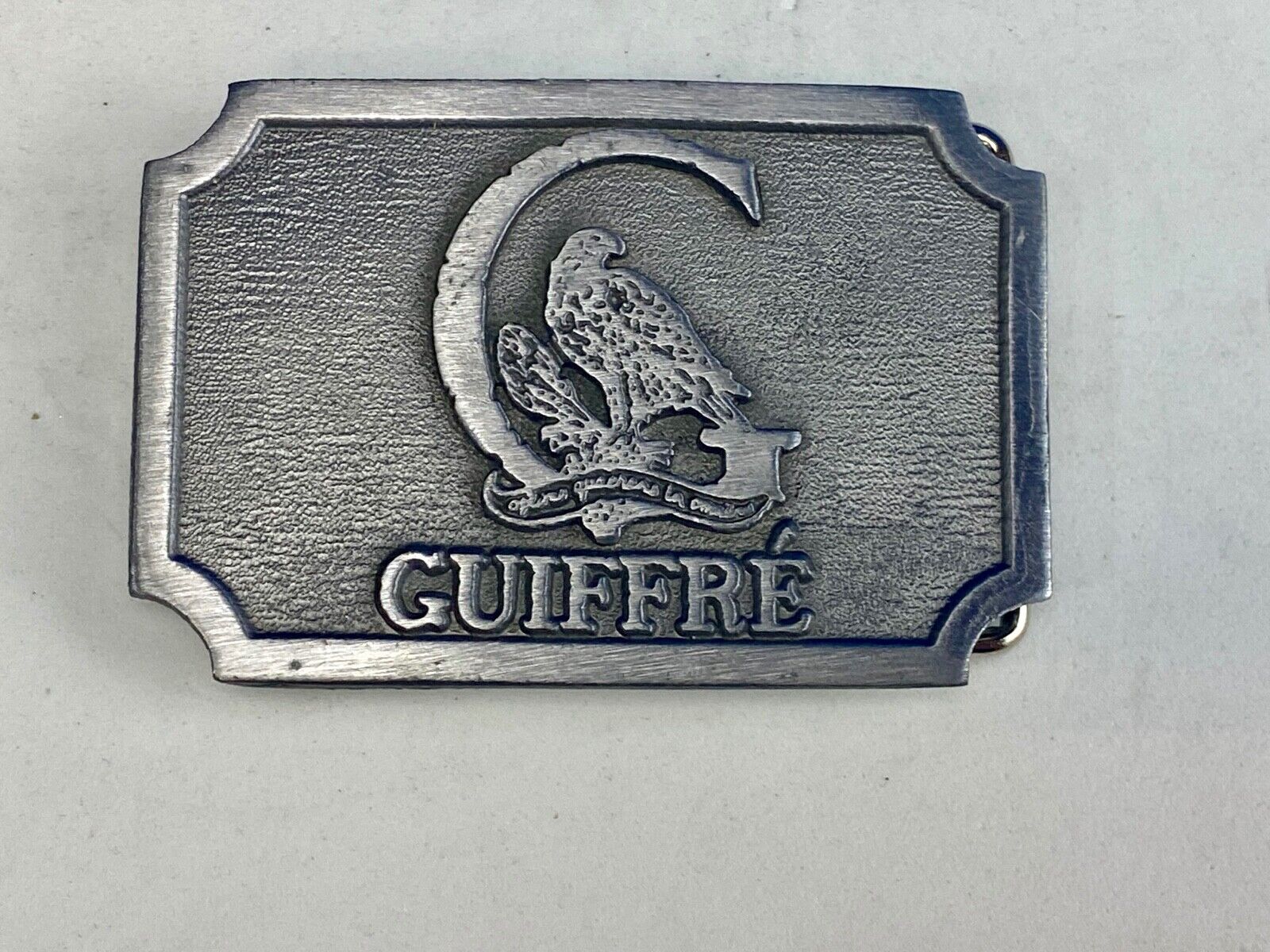 TONY GUIFFRE Belt Buckle BEER Distributor Alexandria VA by Hitline 
