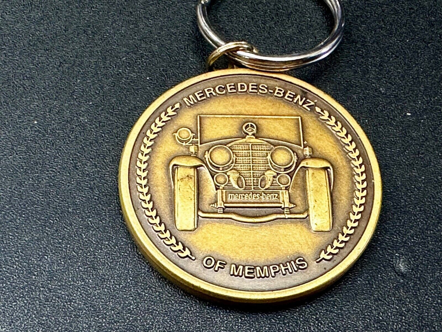 Mercedes Benz Of Memphis Keychain - Key Ring Chain Auto Car Dealers Collectable