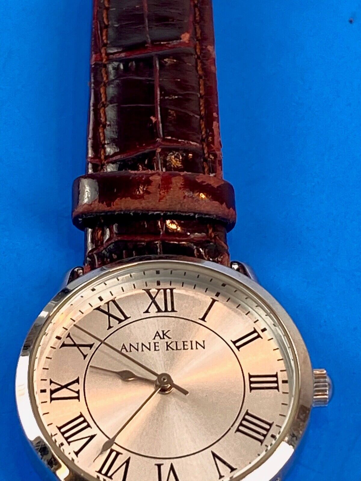 Ak Annie Klein Women's Quartz Roman Numerals Watch  - Fresh Battery 