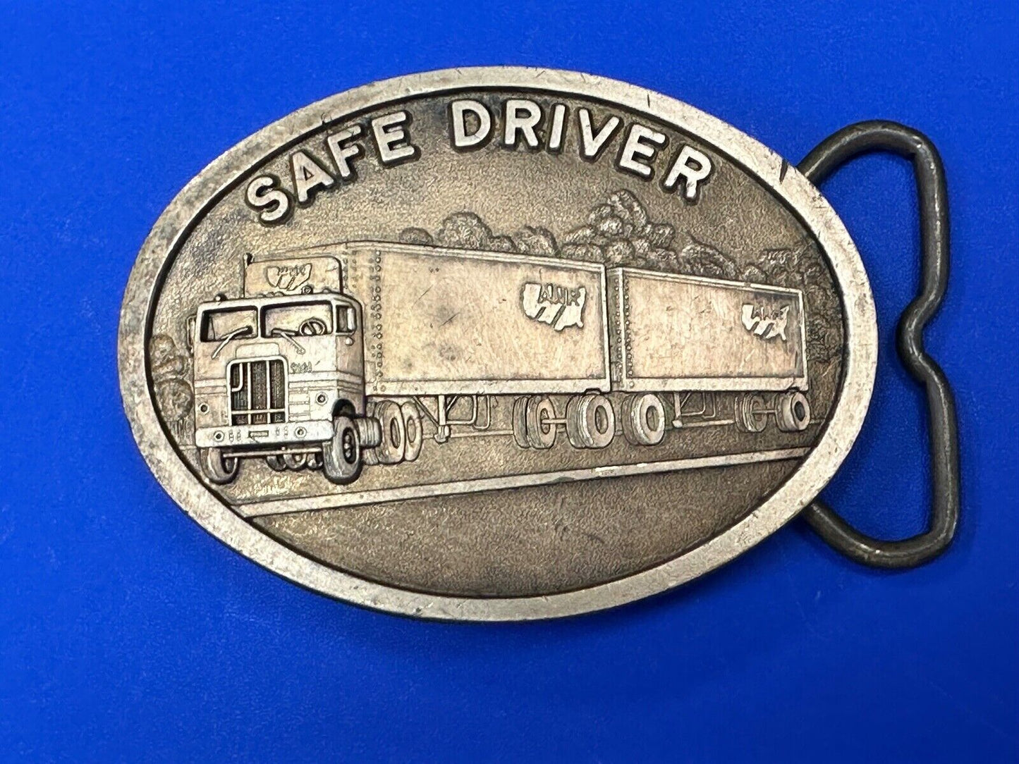 ANR Transportation Co v- Vintage Semi Drivers Safety Award belt buckle
