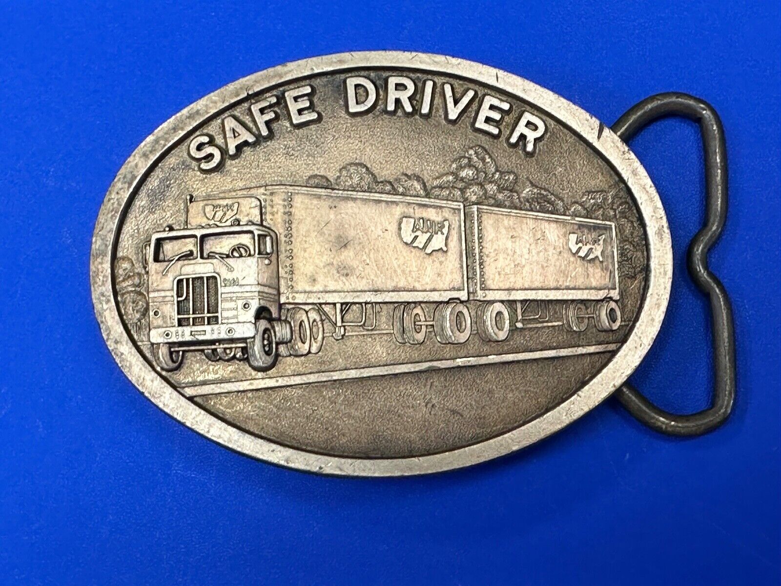 ANR Transportation Co v- Vintage Semi Drivers Safety Award belt buckle