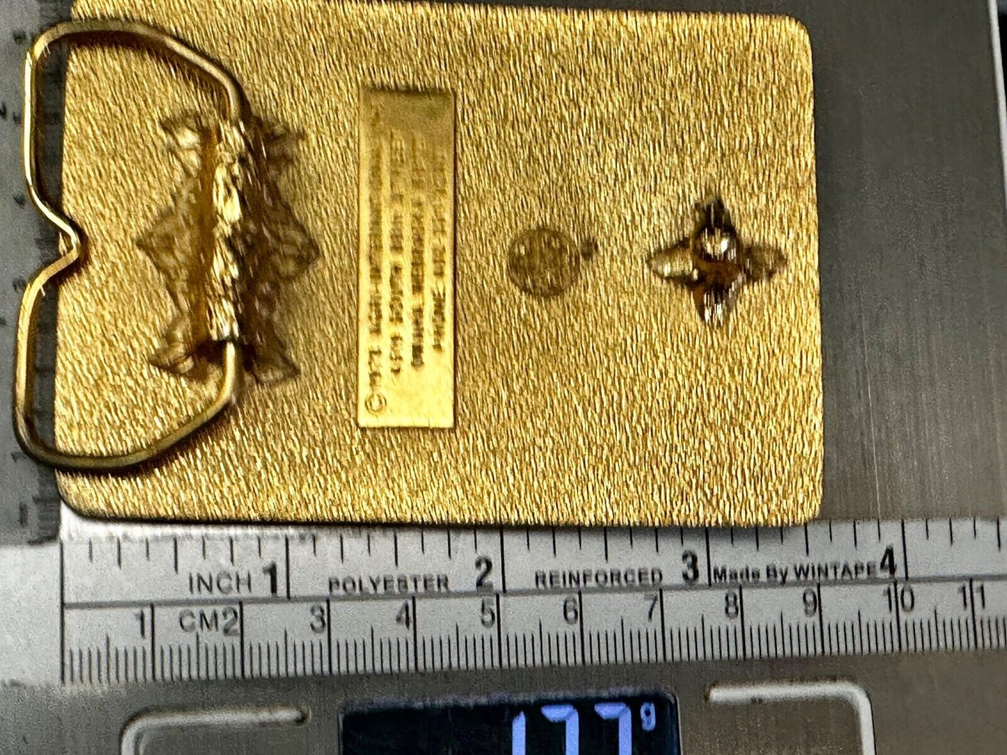Agri International Inc Omaha NE Farming Presidents club Vintage 1978 Belt Buckle