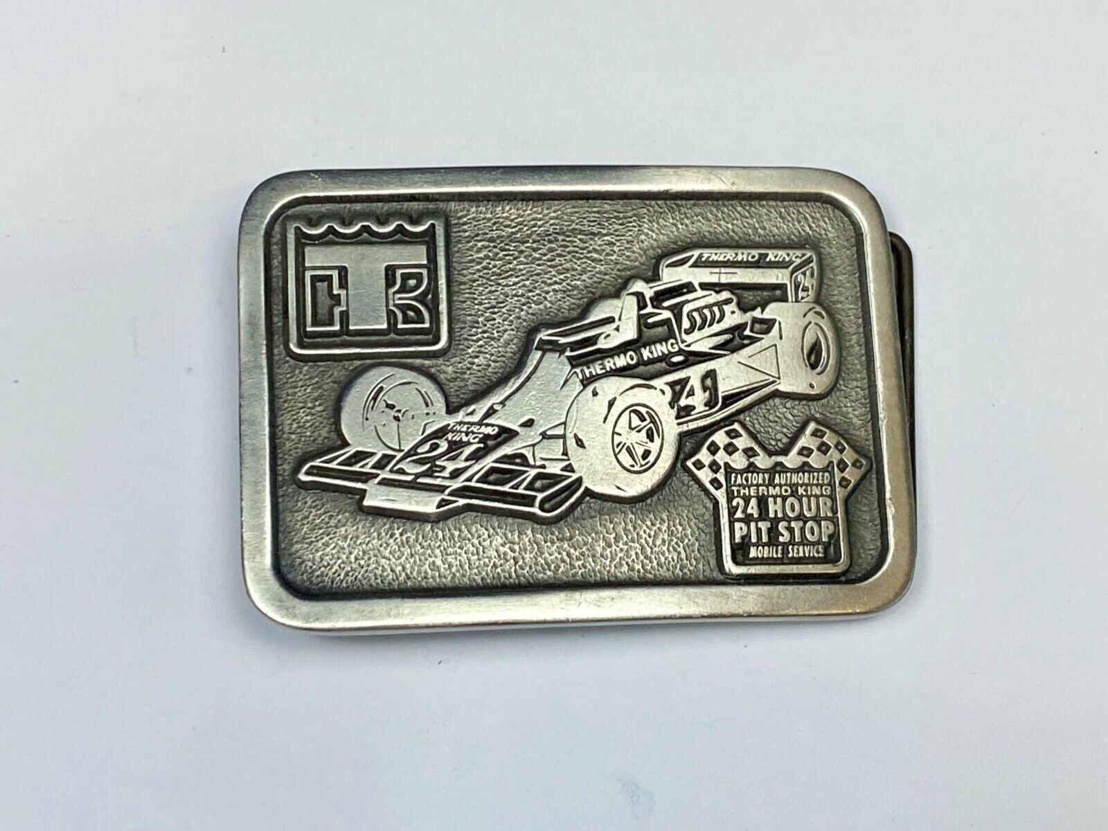 Tk Thermo King Factory Authorized 24 Hour Pit Stop Mobile Services Belt Buckle
