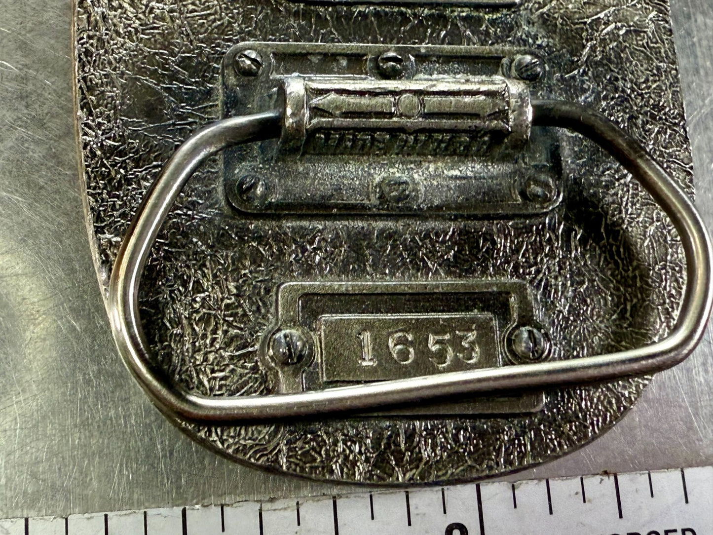 U.S. Postal Worker Service U.S Mail Vintage Buckle Bakery Belt Buckle