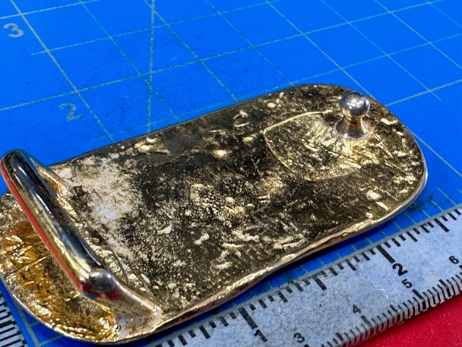 unique gold tone long skinny dress style belt buckle