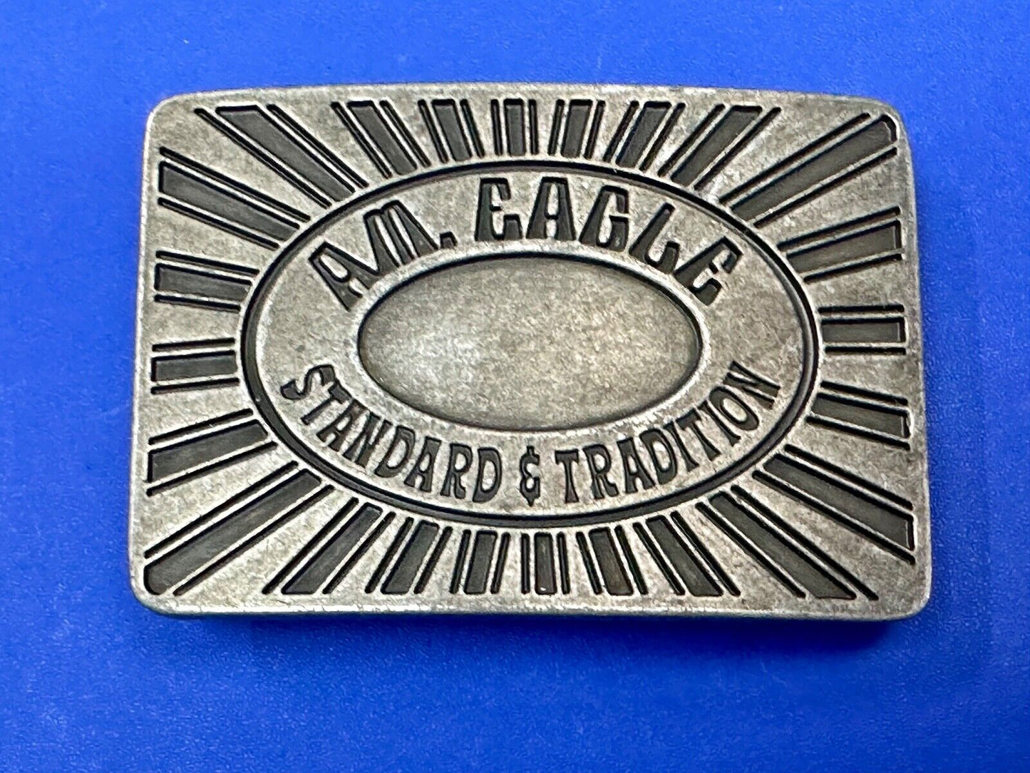 AM EAGLE STANDARD AND TRADITION BELT BUCKLE